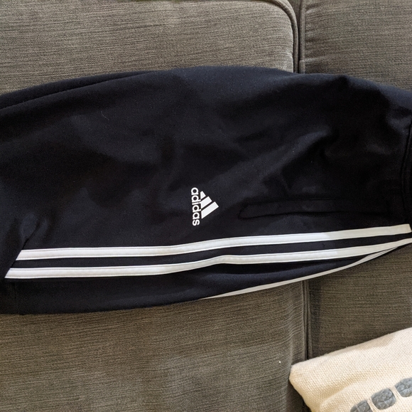 Full length Adidas soccer / track sweat pants NWOT - Picture 2 of 8